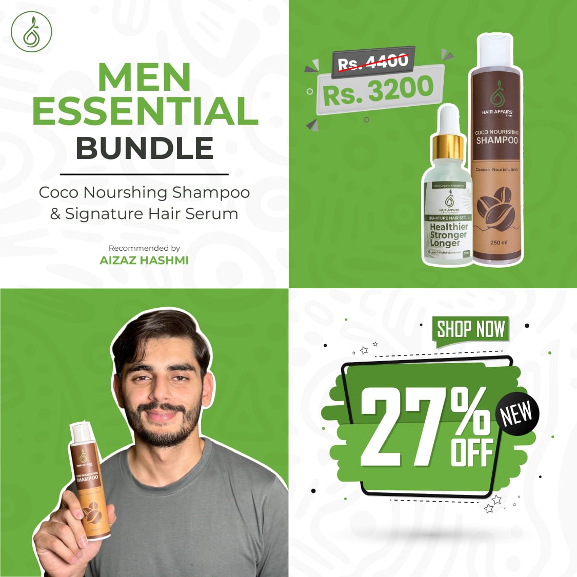 Men Hair Essential Bundle